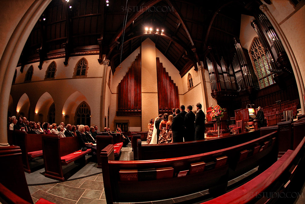 highland park church dallas during the ceremony